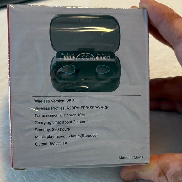 Wireless Earbuds with Digital Display - Picture 2 of 2